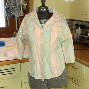 Sitting Pretty Women's Blouse Vintage